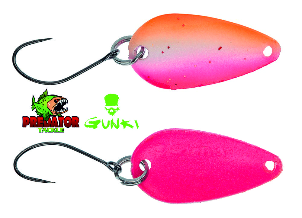 GUNKI SWAY 2.5 PINK ORANGE PINK FLUO 38071.jpg Gunki Sway 2.5g Spoon